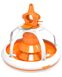 Feed pan cpl FLUXX330-5 plus with shut-off